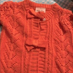 Coral Child’s Cardigan 